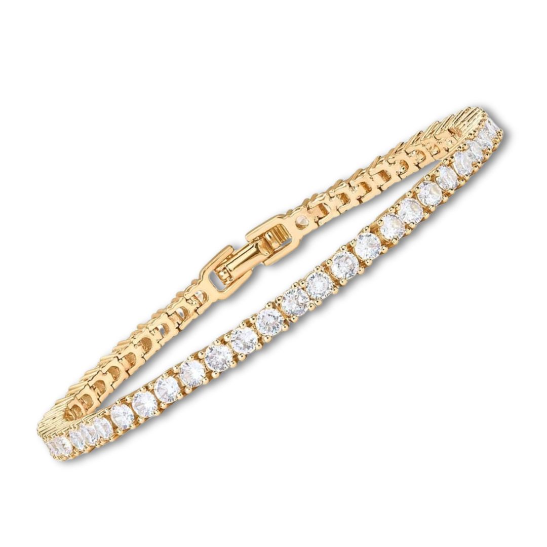 Tennis bracelet | Gold 0