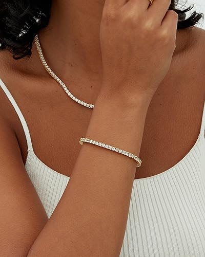 Tennis bracelet | Gold 1