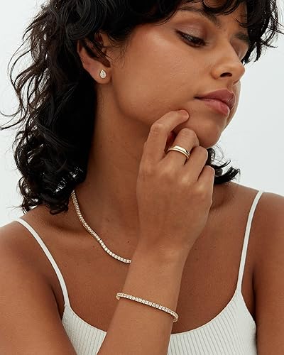 Tennis bracelet | Gold 2