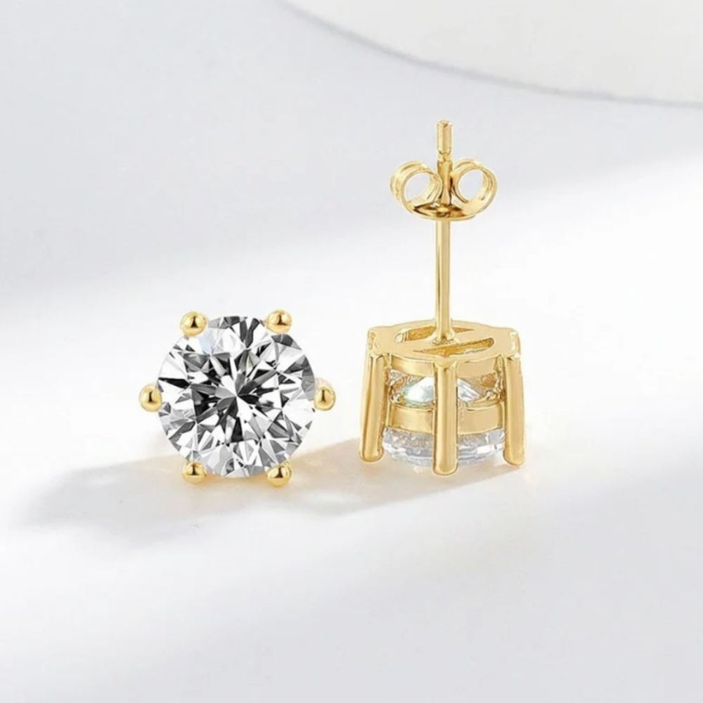 Tera Diamond Stud Earrings 0