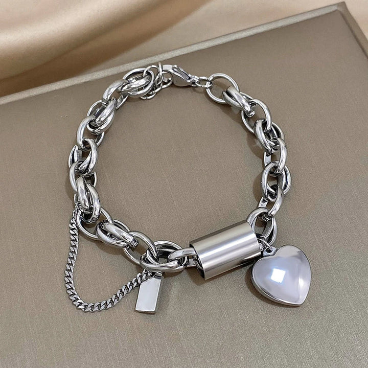 Thick Gold Bracelet 2
