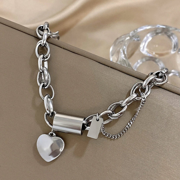 Thick Gold Bracelet 6