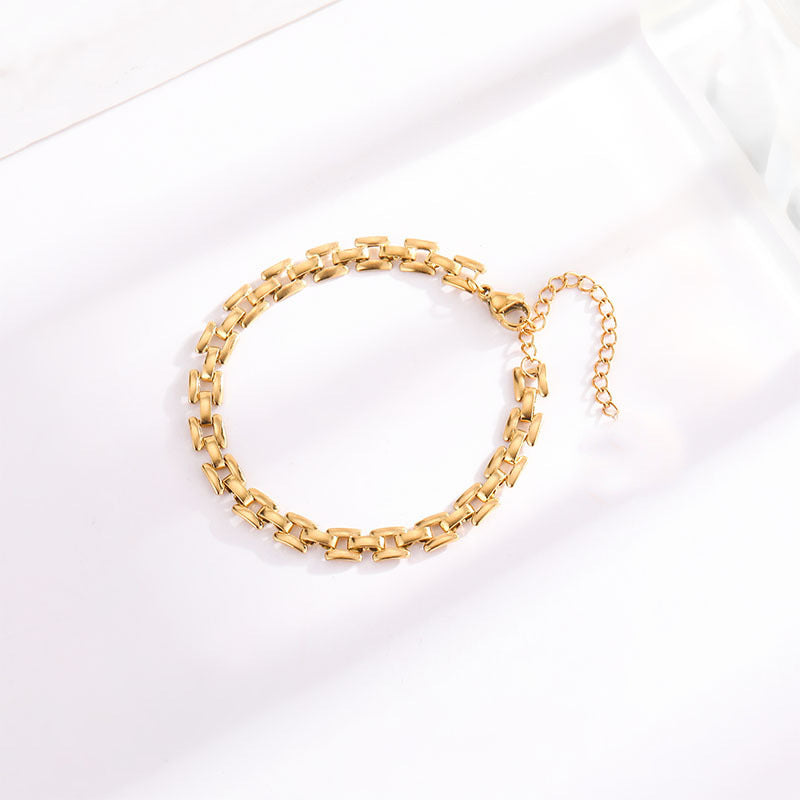 Timepiece Chain Bracelet | Gold 0