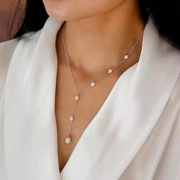 Unique Pearl Necklace Hanger 1