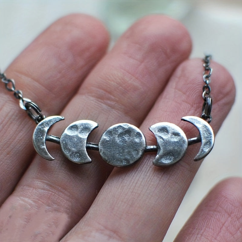 Vintage Full Moon Necklace Women's Charm Jewelry 2